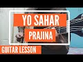 Yo Sahar chiso hundaisa Guitar Lesson without capo