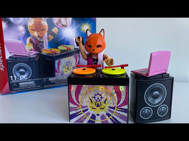 Vídeo relacionado con PLAYMOBIL DJ con Mesa de Mezclas 70882, a Partir de 4 años