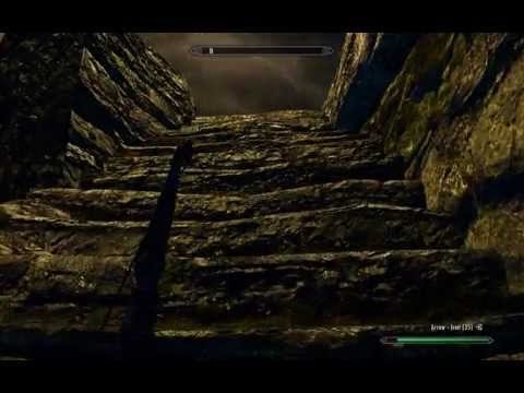 Wolfskull cave -Skyrim- Dungeon Walkthrough