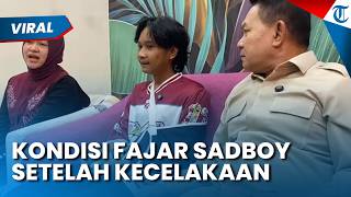 Kondisi Fajar Sadboy setelah Alami Kecelakaan Tunggal, Tangan Kiri Retak dan Kuku Jempol Copot