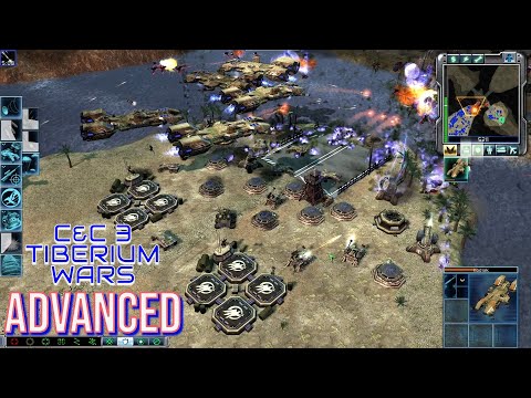 Tiberium Wars Advanced - GDI - Scrin Brutal - Warpath -  Amazing Air Defense of GDI Troops