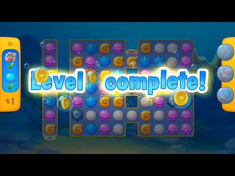 [Fishdom] Shipwrecked Level 11~15 of 30 (playrix)