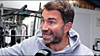 WHY HAVEN'T YOU SIGNED YET? - EDDIE HEARN PRESSED ON FURY-JOSHUA CONTRACT & SAYS IT 'MAY TAKE WEEKS'