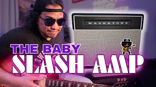 Video thumbnail for The BABY SLASH AMP! Magnatone Baby M-80 Tube 12w Guitar Amplifier in-depth look by Perfecto De Castro
