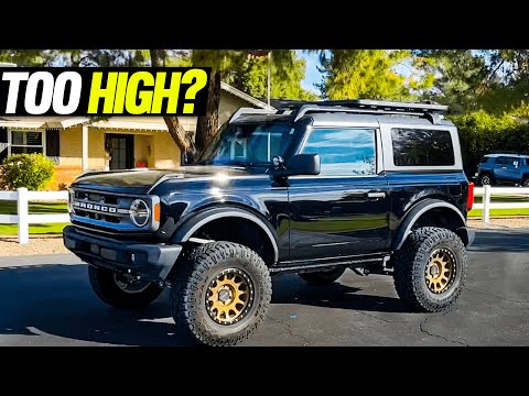Ford Bronco 3.5\" Rough Country Lift Install