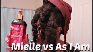 Mielle Organics vs As I Am Leave-in Conditioner Comparison