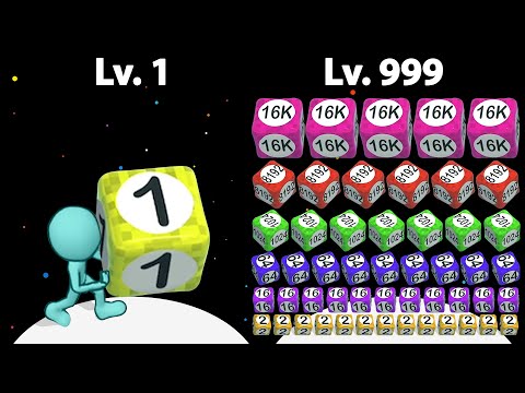 BLOCK MERGE 3D - Jelly 2048 Idle Game (ASMR)