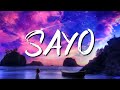 Sayo - Makatang henyo ft. Flow G (LYRICS)