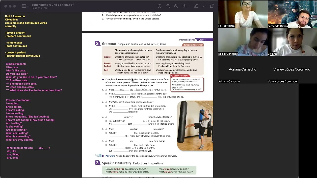 Touchstone 4 Units 1-3 TEST REVIEW, negative questions, as...as, gerunds vs. infinitives, AND MORE!