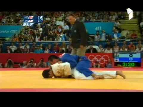 Lasha Shavdatuashvili vs Masashi Ebinuma. London 2012. semi final. Judo.