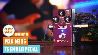 Video thumbnail for MXR M305 Tremolo Demo | SOUND BITES by GUITARGUITAR