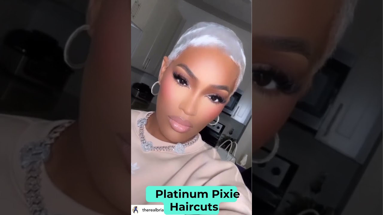 These Platinum Pixie Haircuts are Simply GORGEOUS!
