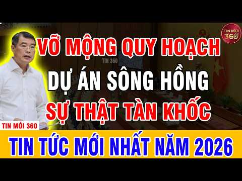 Tin Nóng: DỰ ÁN SÔNG HỒNG - CƠN SỐT ĐẤT VEN SÔNG VÀ NHỮNG NHÀ ĐẦU TƯ MẮC KẸT.#tinmơi360 #tintuc