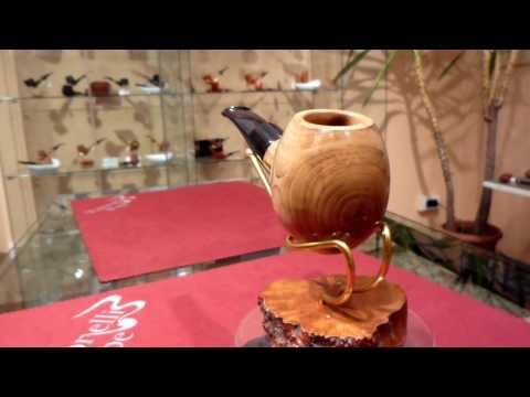 Pipa ciliegio giant apple fatta a mano - www.paronellipipe.it