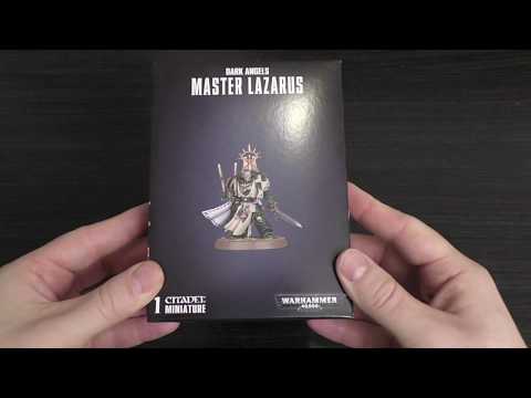 Dark Angels Master Lazarus - Unboxing (WH40K)