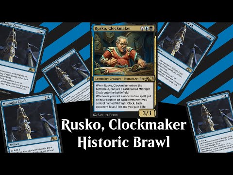 MASSIVE CLOCKS - Rusko, Clockmaker - Historic Brawl - MTGA