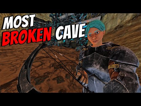How We CLAIMED The MOST BROKEN CAVE Day ONE - Ark
