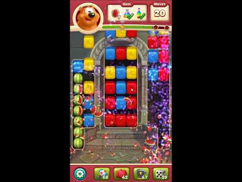 Toon Blast Level 2808 - NO BOOSTERS 🐻🐺🐱 | SKILLGAMING ✔️