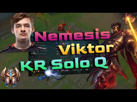 Nemesis Shows How To Play Viktor In Korean Challenger