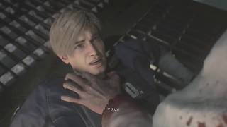 【実況プレイ】バイオハザード RE:2 Z バージョン#6 初めてのBOSS戦!!てか、どなたさん???ww