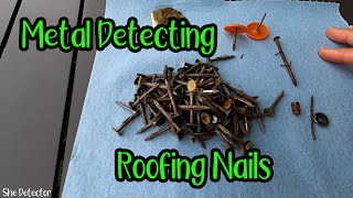 Metal Detecting for...Roofing Nails?