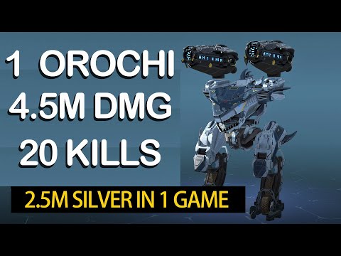 war robots Hel Orochi Dominating FFA free for all gameplay WR 7.5