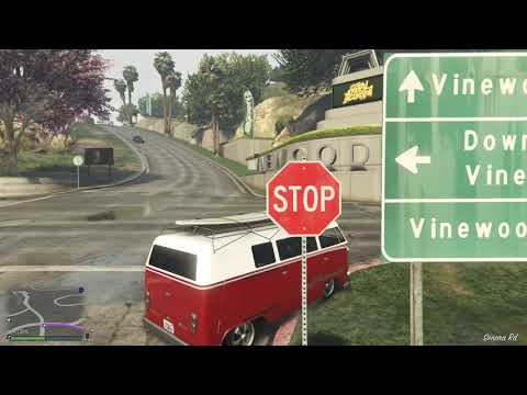 GTA V driving to Rebel Radio Station!