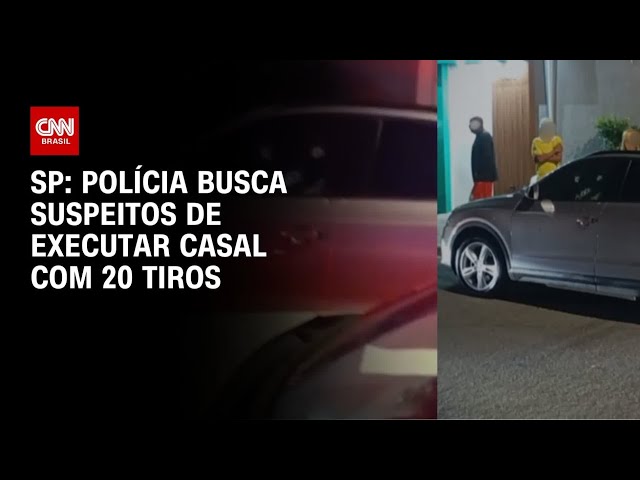 Casal é executado com mais de 20 tiros em carro de luxo na zona Sul de SP | CNN NOVO DIA