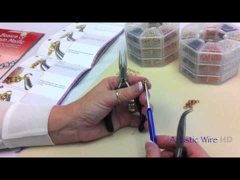 Artistic Wire - Turkish Round Chain Maille Weave