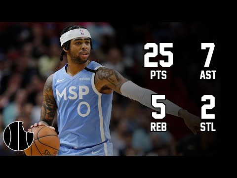 D'Angelo Russell Highlights | Timberwolves vs. Spurs | 24th Oct 2022