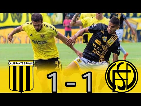 Primera B : ALMIRANTE BROWN 1 - 1 FLANDRIA | (Los Goles)