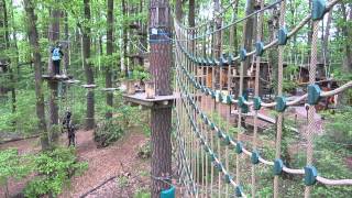 preview picture of video 'Ein paar Kletterstunden im Kletterpark Arbora am Scharmützelsee'