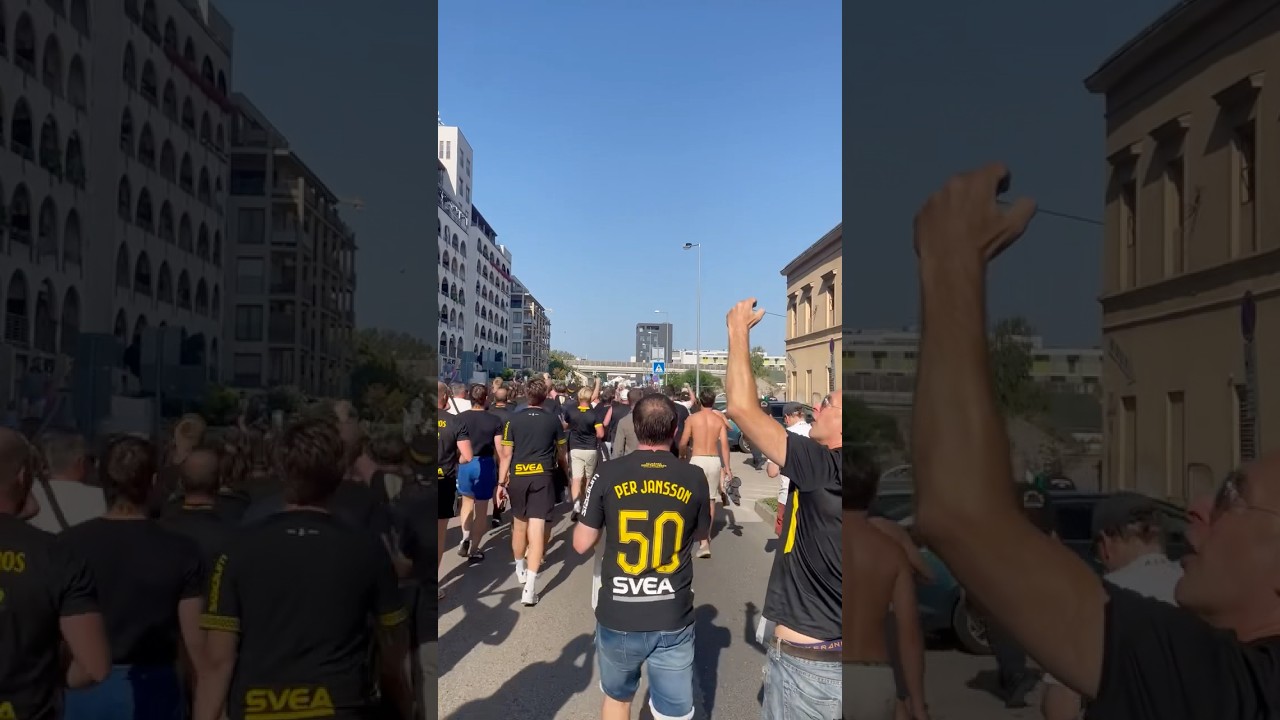 Gnaget on tour #aik #allsvenskan #football #ultras #norra #firman #blackarmy #gnaget