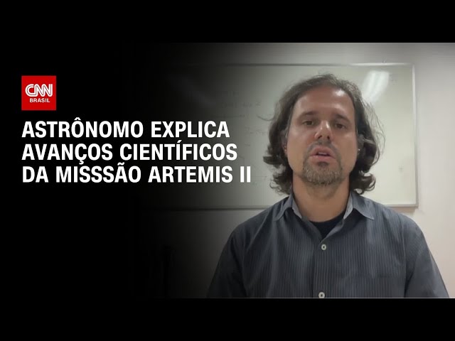 Artemis II: Astrônomo explica os avanços científicos | LIVE CNN
