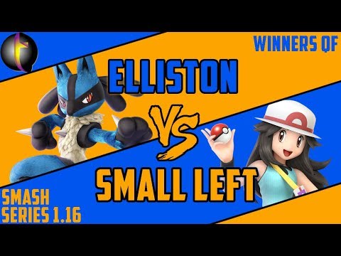 SS 1.16 Singles: SSBU - WQF - Elliston vs Small Left