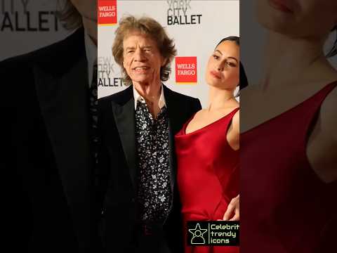 Mick Jagger with fiancée Melanie Hamrick at New York  #mickjagger