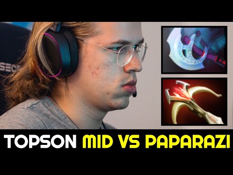 T1.TOPSON Mid vs PAPARAZI — Right Click Hoodwink vs Scepter Ember Spirit 7.32 Dota 2