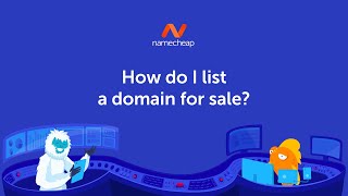 How to list a domain for sale