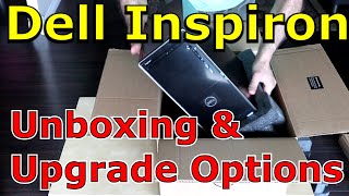 Dell Inspiron desktop Unboxing, upgrade options and SSD upgrade