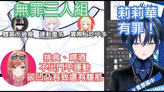 [Vtub] 青君：莉莉華的身材讓我感到相當火大！XD