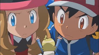 Ash and Serena find out clemont is a gym leader
