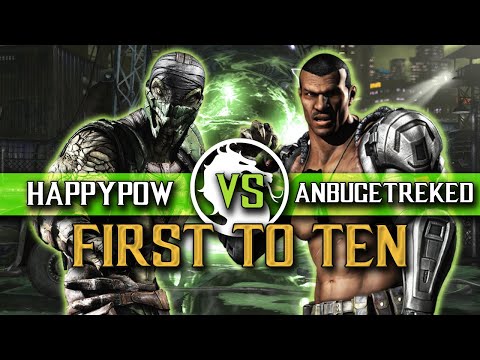 Mortal Kombat X: Anbu Getreked vs Happypow FT10 (REPTILIANS!)