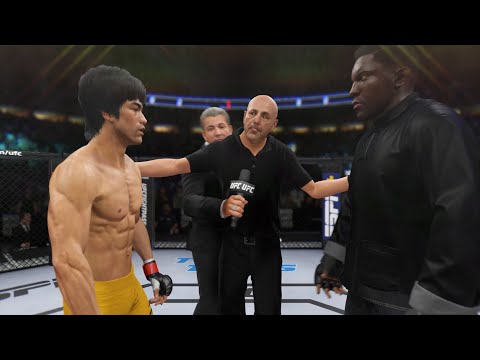 Bruce Lee vs. The Blade - EA Sports UFC 4 - Epic Fight 🔥🐲