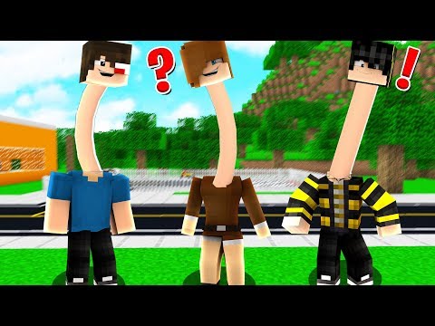 KIZ FAKİR UZUN BOYLU OLDU! 😱 - Minecraft