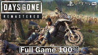 Download lagu Days Gone Remastered - Full Game 100% Longplay Walkthrough mp3