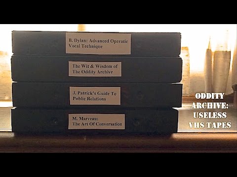 Oddity Archive: Episode 124 – Useless VHS Tapes