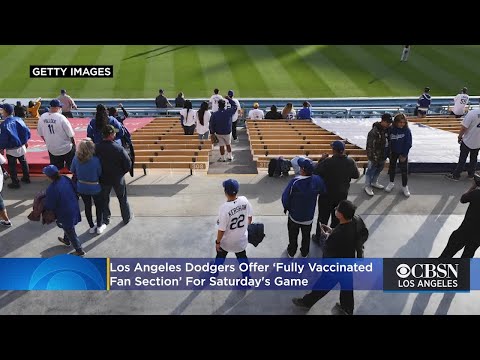 Social Distancing Not Required: Dodgers Offer ‘Fully Vaccinated Fan Section’ For Saturday's Game