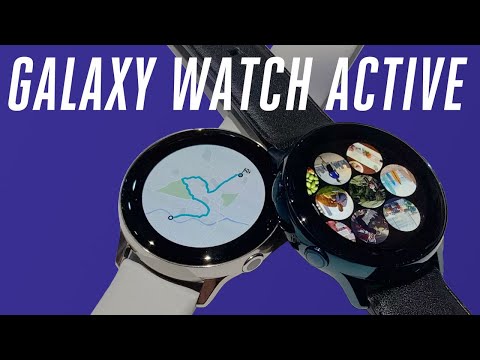 Samsung Galaxy Watch Active hands-on: bye rotating bezels