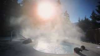 Scandinave Spa Whistler Winter