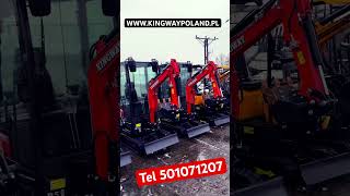Купить мини-экскаватор Kingway Minikoparka NOWA Yama H12K JOISTICK Ramię skrętne - Изображение 5 | Machineryline AZ Новый мини-экскаватор Kingway Minikoparka NOWA Yama H12K JOISTICK Ramię skrętne | Изображение 5 - Machineryline
